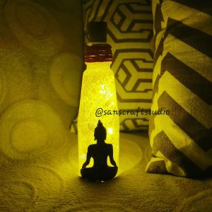 Illuminated Buddha Bottle